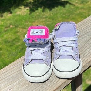 8T Purple Converse
